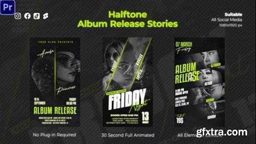 Videohive Halftone Album Release Stories 47814864