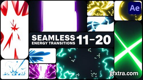 Videohive Seamless Energy Transitions for After Effects 47740068