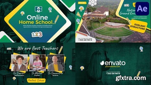 Videohive Online Home School for After Effects 47834332