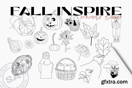 Fall Inspire Procreate Stamp 4C5KWL8