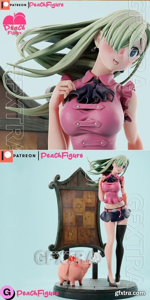 Elizabeth Liones &ndash; 3D Print Model