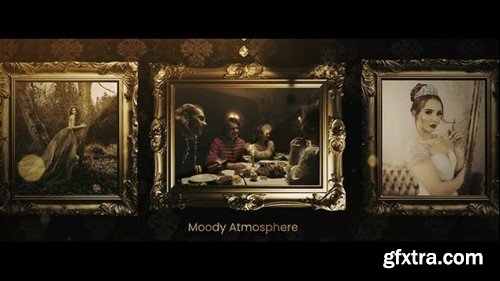 Videohive Luxury Golden Frame Display 47857242