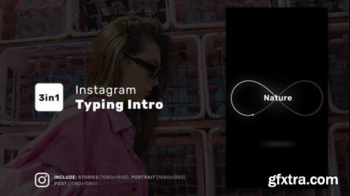 Videohive Instagram Typing Intro 47872241