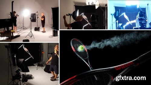 Karl Taylor - Tennis Racket Photoshoot