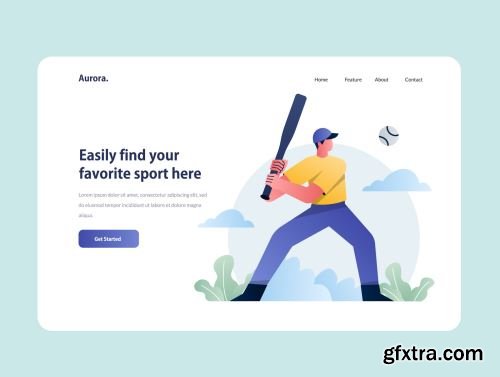 Sport Illustration Kit Vol.1 Ui8.net