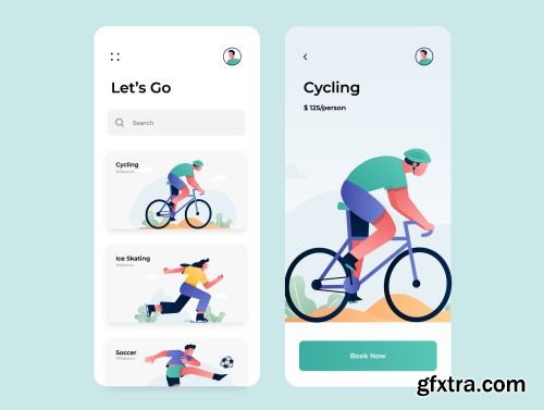 Sport Illustration Kit Vol.1 Ui8.net