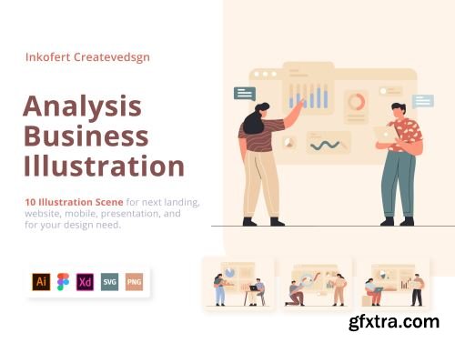 Analysis Business Illsutrations Vol 2 Ui8.net