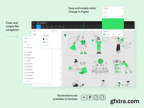 Blubly Finance Illustrations Ui8.net