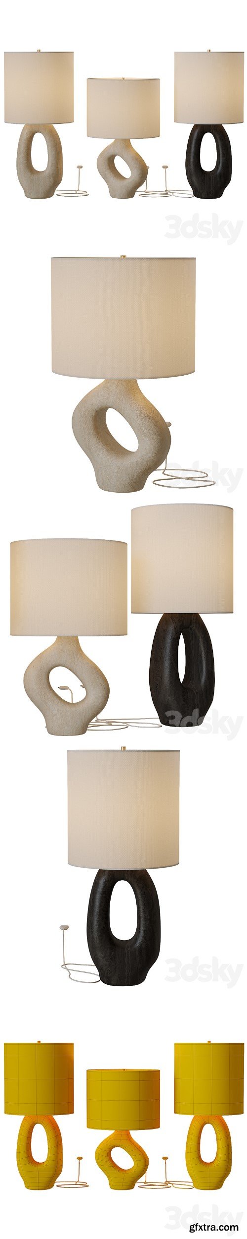 Chamber Ceramic Table Lamp