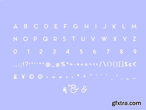 Carino - A Modern Elegant Sans Serif Family of 8 Fonts Ui8.net