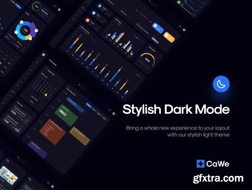 CaWe Dashboard UI Kit Ui8.net