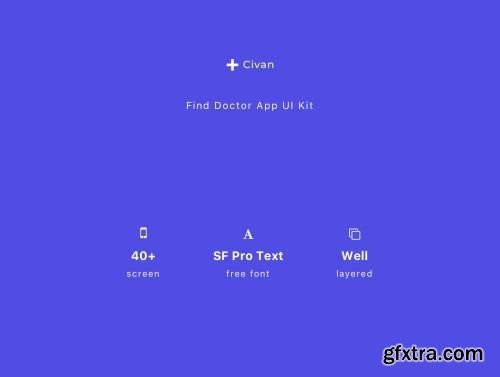 Civan - Find Doctor App UI Kit Ui8.net