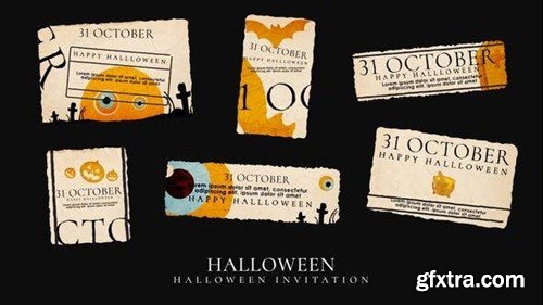 Videohive Halloween Invitation 47865574