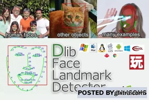 Dlib FaceLandmark Detector v1.3.4