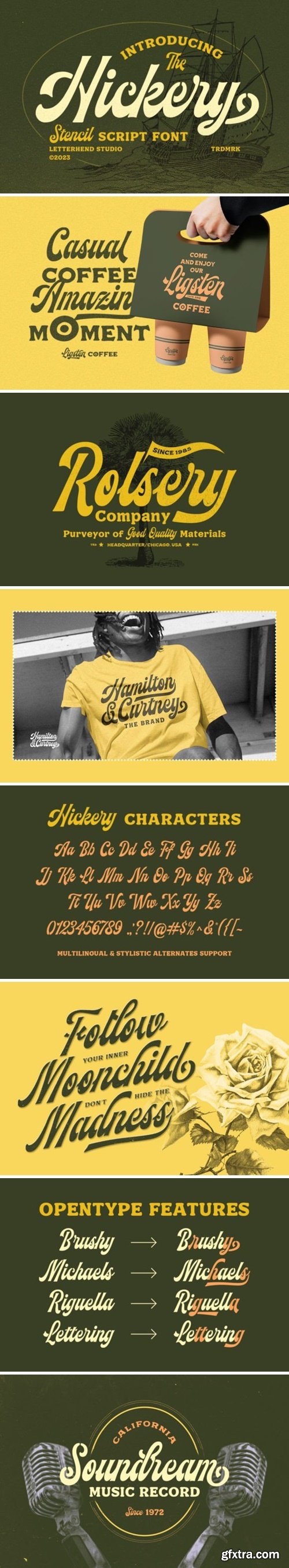 Hickery Font