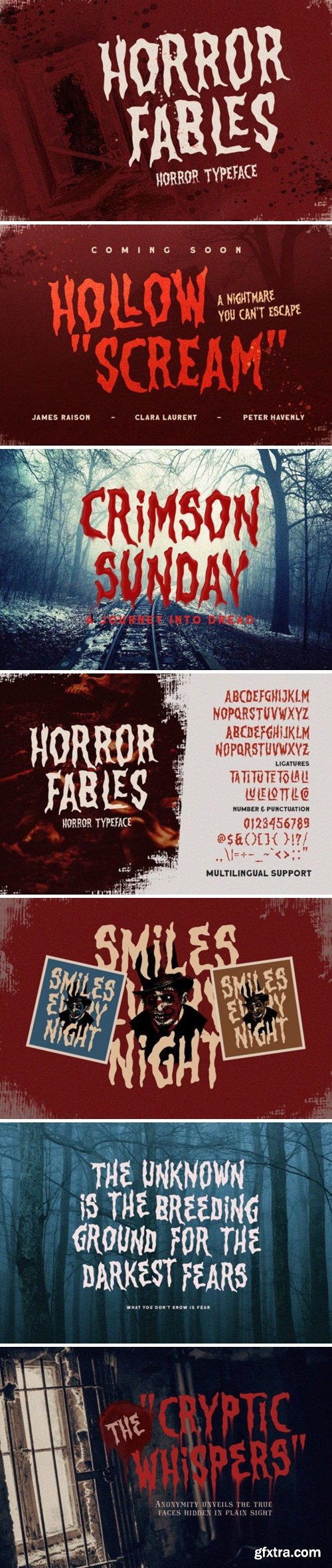 Horror Fables Font