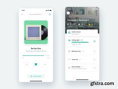 Smart Home UI Kit Ui8.net