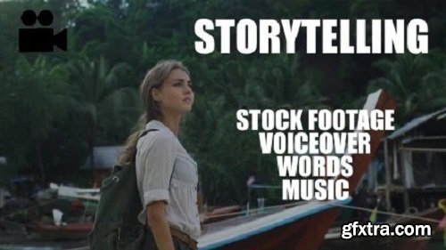 Impactful storytelling - With stock footage, voiceover and music