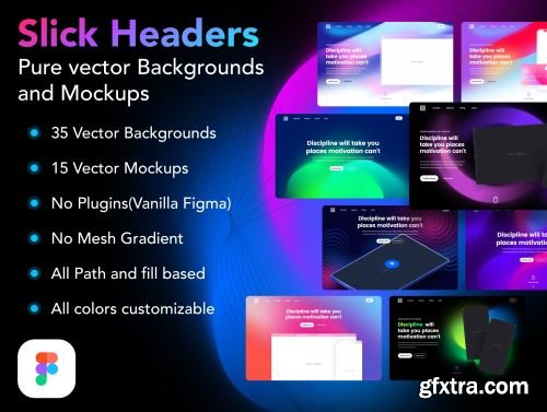 Slick Headers Ui8.net