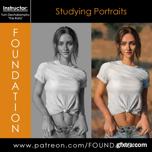 Foundation Patreon - Studying Portraits with Tum Dechakamphu