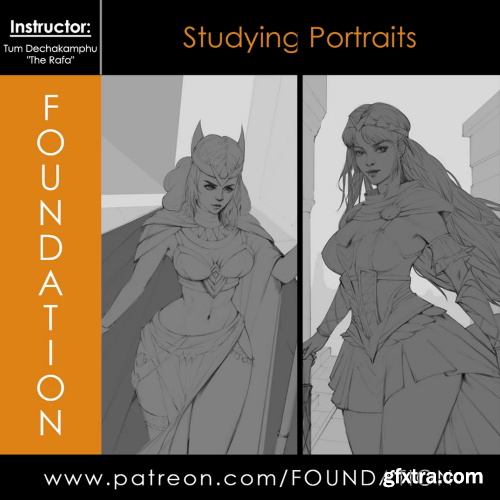 Foundation Patreon - Sketching Characters with Tum Dechakamphu