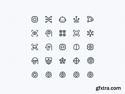 Artificial Intelligence Icon Ui8.net