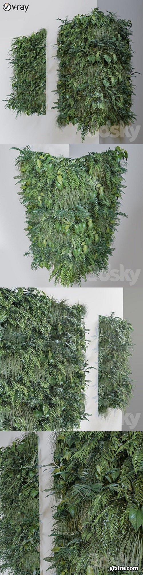 Green Wall Corner