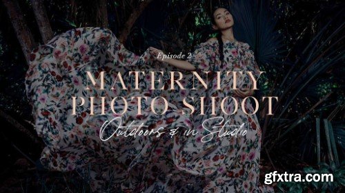 Lola Melani Collective - Maternity Photo Shoot Outdoors & In Studio