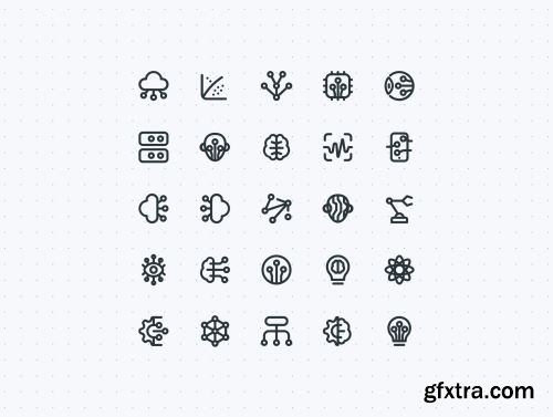 Artificial Intelligence Icon Ui8.net
