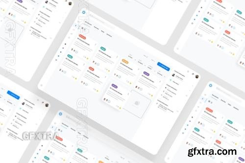 Task Management Dashboard UI Kit NNH94KE