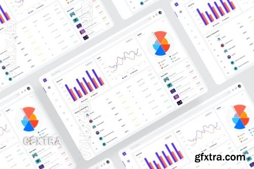 Management Dashboard UI Kit 9VU52RS