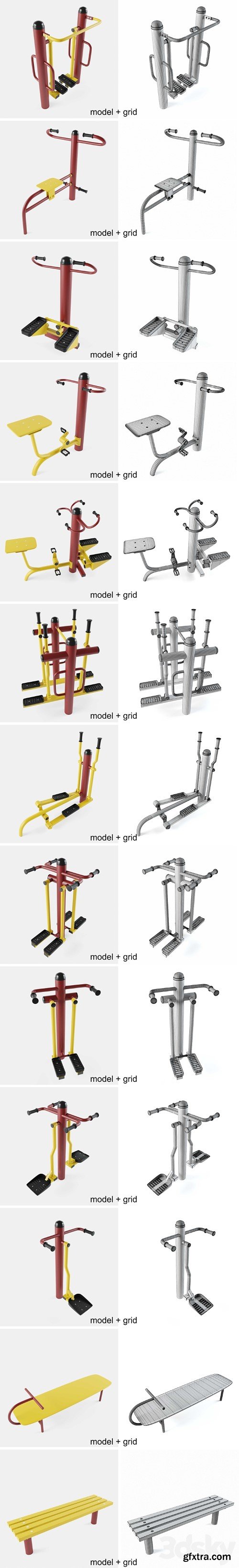 Outdoor Gym Set 1