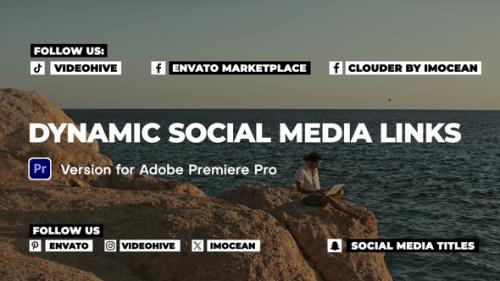 Videohive - Dynamic Social Media Links - 47874068 - 47874068