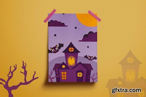 Halloween Vector Clipart Pack 37928J9