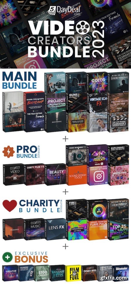 5DayDeal - Video Creators Bundle 2023