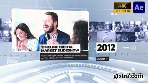 Videohive Timeline Digital Market Slideshow 4k 47910502