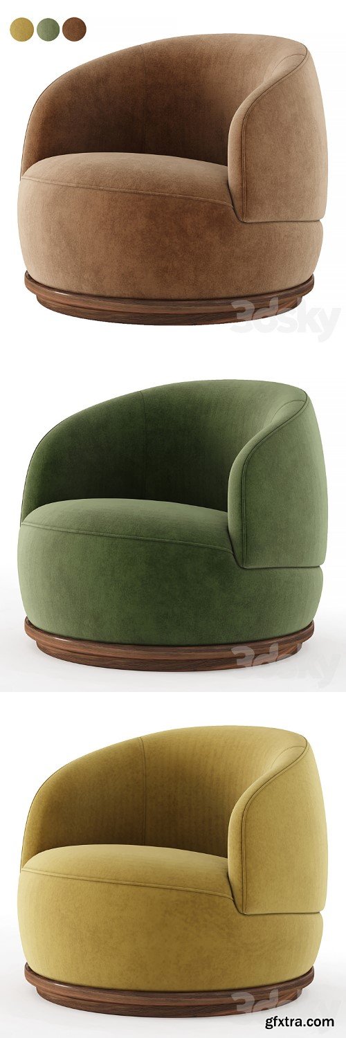 ORBIT Armchair by District Eight