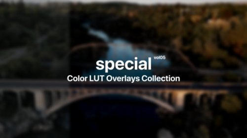 Videohive - Special Color Presets Vol. 05 - 47927454 - 47927454