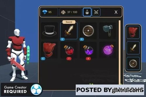 Inventory (Game Creator 1) v1.1.5