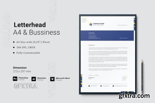 Letterhead Template WAZGGVA