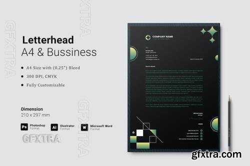 Creative Letterhead Template K2FBAVP