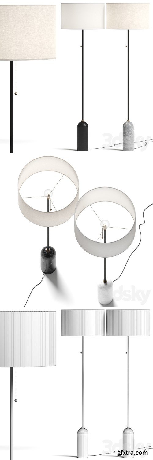 Gubi Gravity Floor Lamp