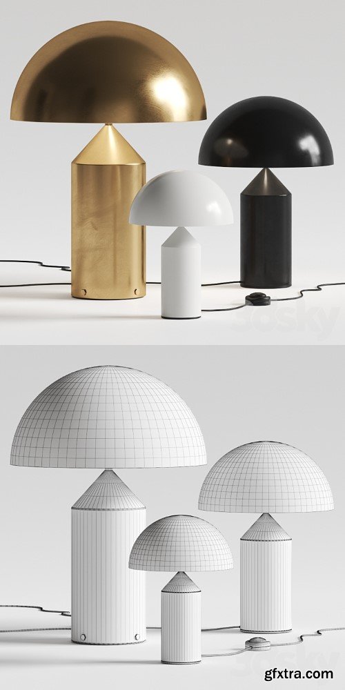 Oluce Atollo Table Lamp