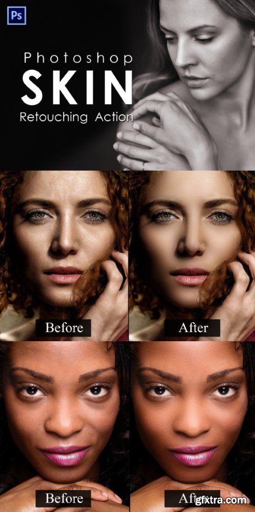 Skin Retouching Photoshop Actions