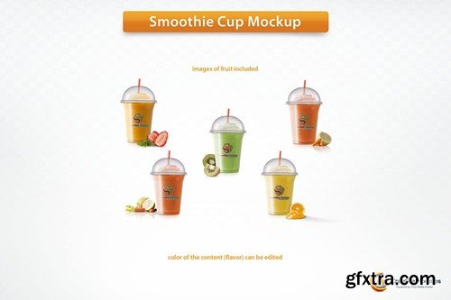 Smoothie Cup Mockup DXT2KKD