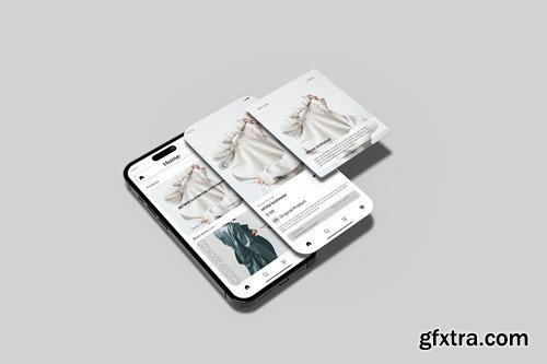 UI/UX App Presentation - Phone Mockup LVTH4KG