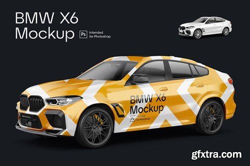 BMW X6 Mockup LQ9HZ26