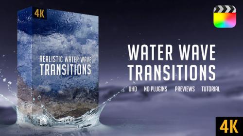 Videohive - Water Wave Transitions for Final Cut Pro - 47959184 - 47959184