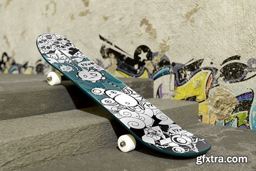 Skate Board Mockup 4BGLA9D