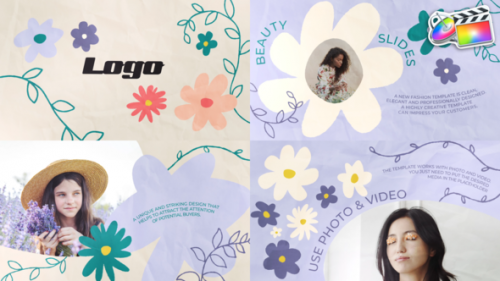 Videohive - Flowers Slides | FCPX - 47794226 - 47794226